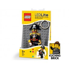 LGL-KE23 LED Key Light Pirates - Captain Brickbeard Key Chain (LEDLite) - Boxed Version